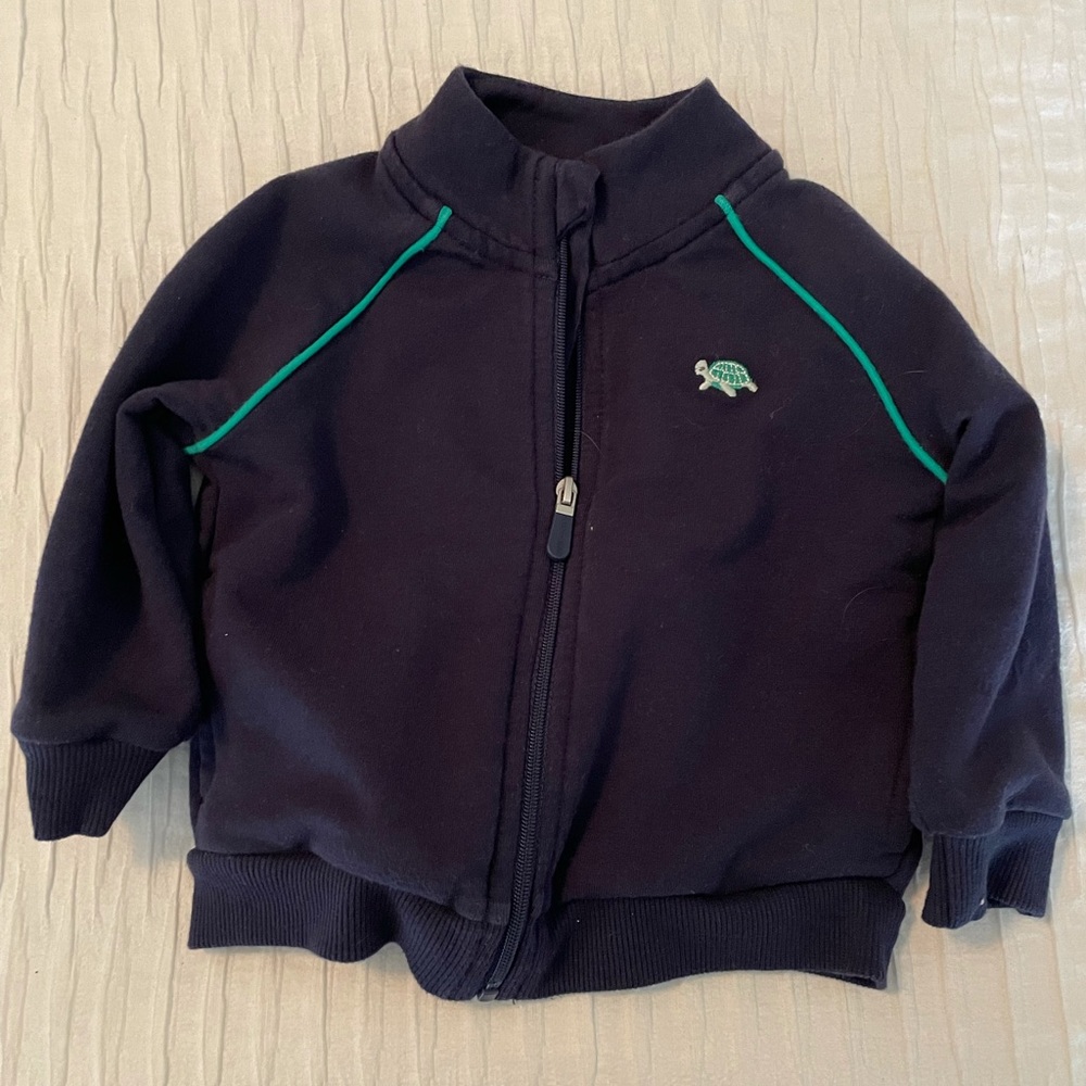 Janie and Jack turtle track jacket 6-12 months